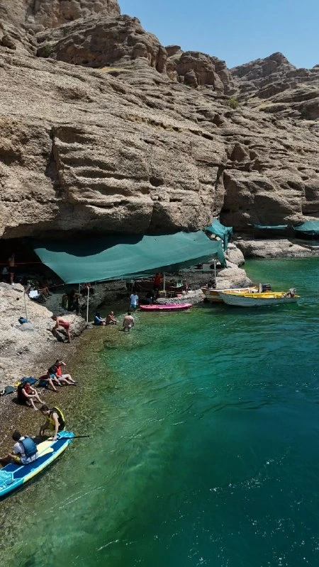 تور چالکندی و تنگه توبیرون (فرار از گرما و آب تنی)