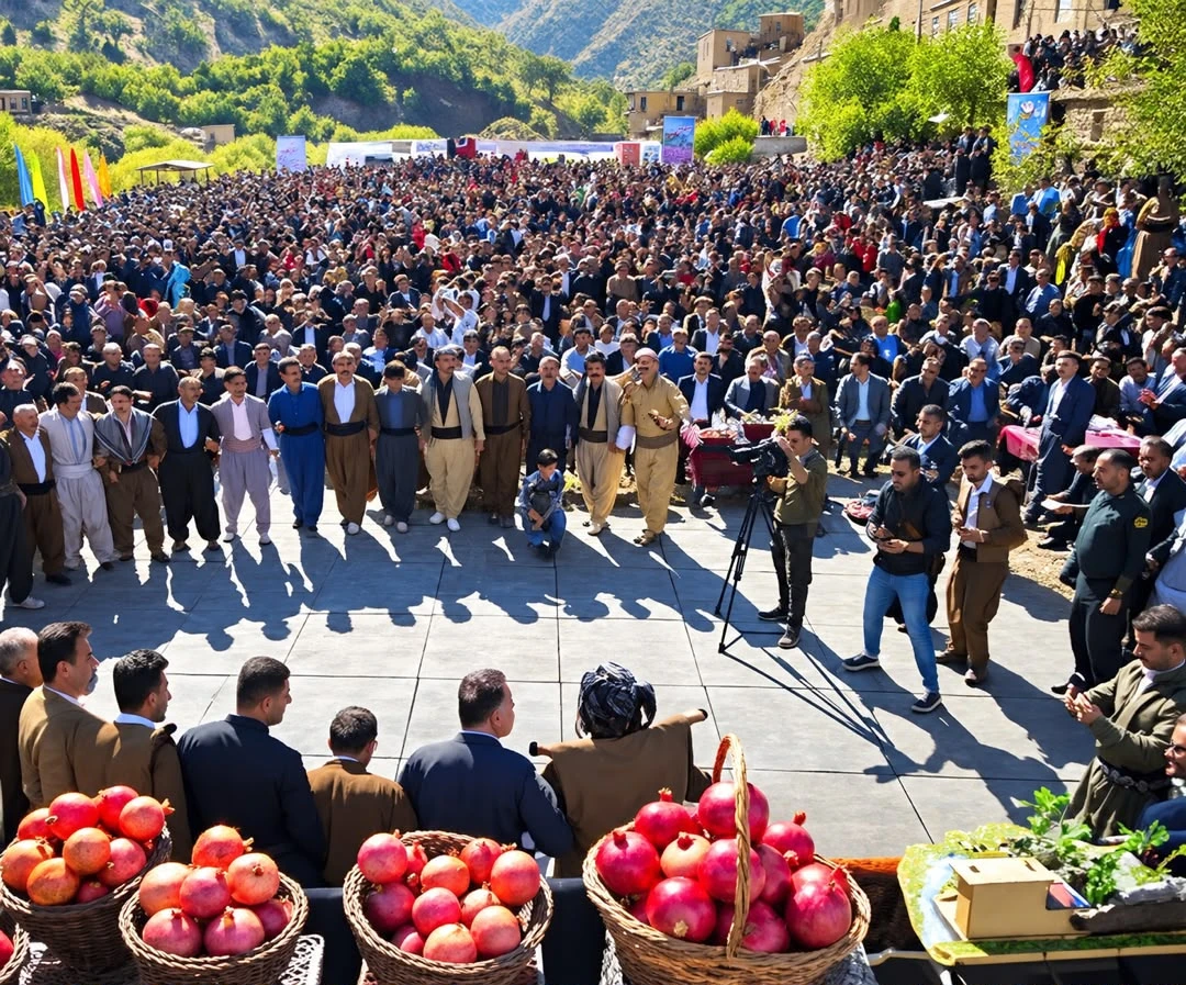 تور مریوان و جشن انار کردستان