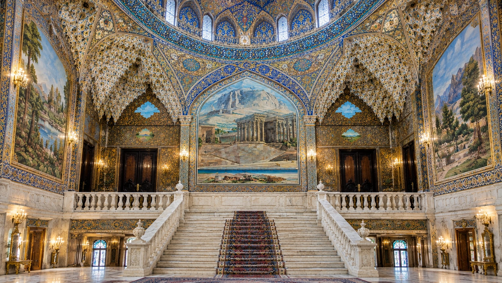 تور کاخ مرمر(تهرانگردی)
